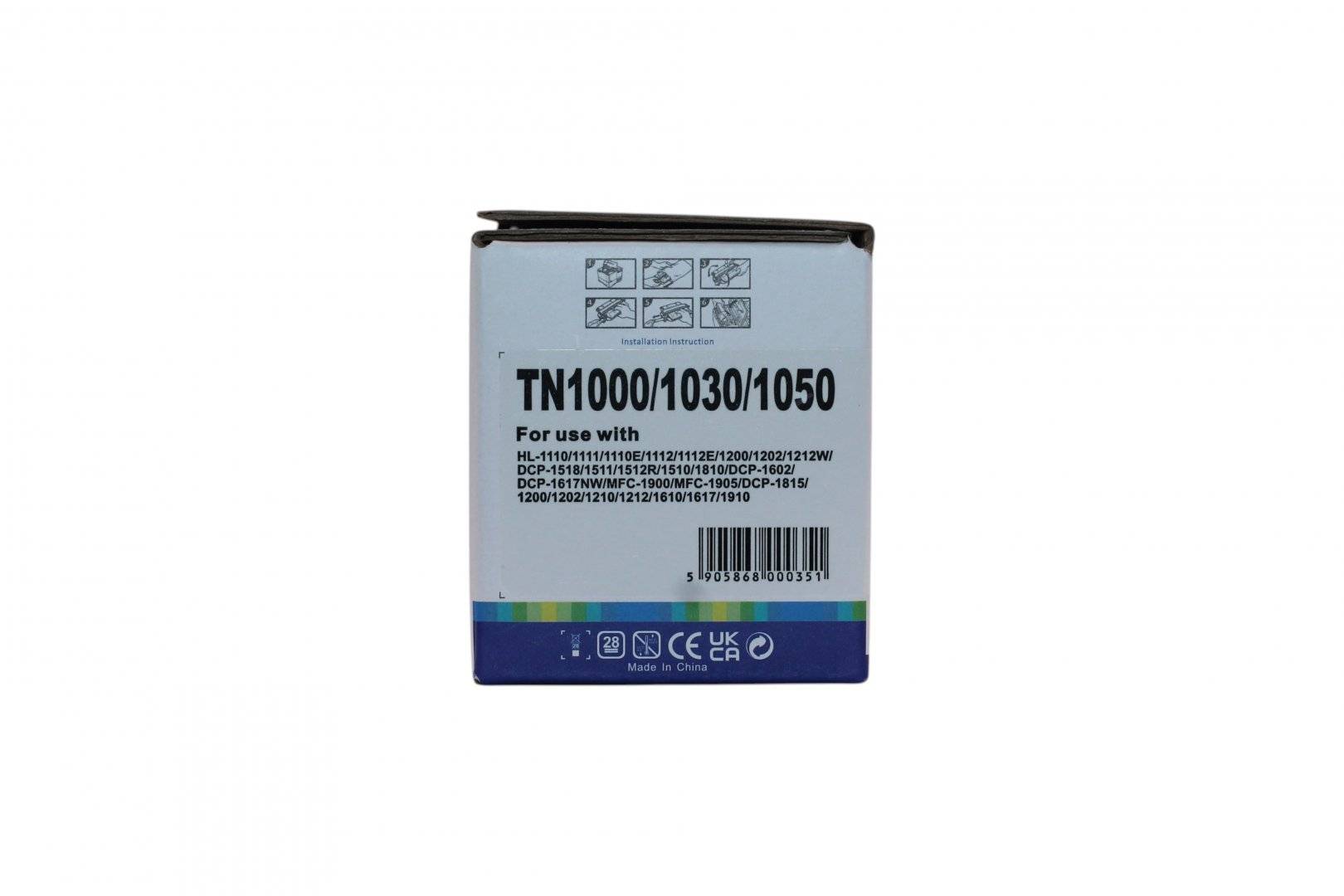 Cartus Toner Compatibil Brother TN-1000/TN-1030 (1K) Negru (Black)