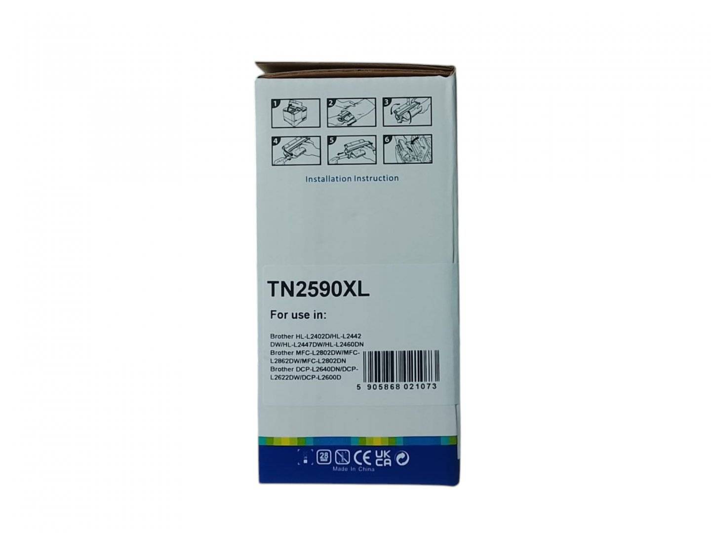 Cartus Toner Compatibil Brother TN-2590XL Negru (Black) 3K