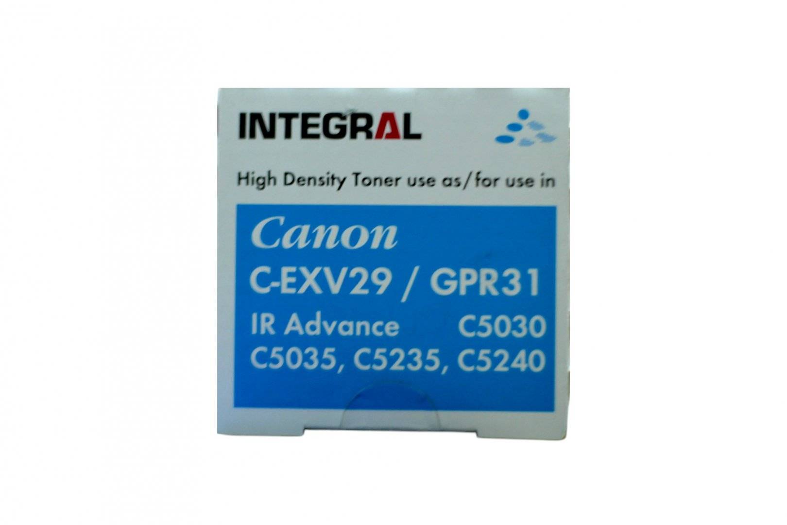 Cartus Toner Compatibil Integral Canon EXV-29 C Albastru (Cyan)
