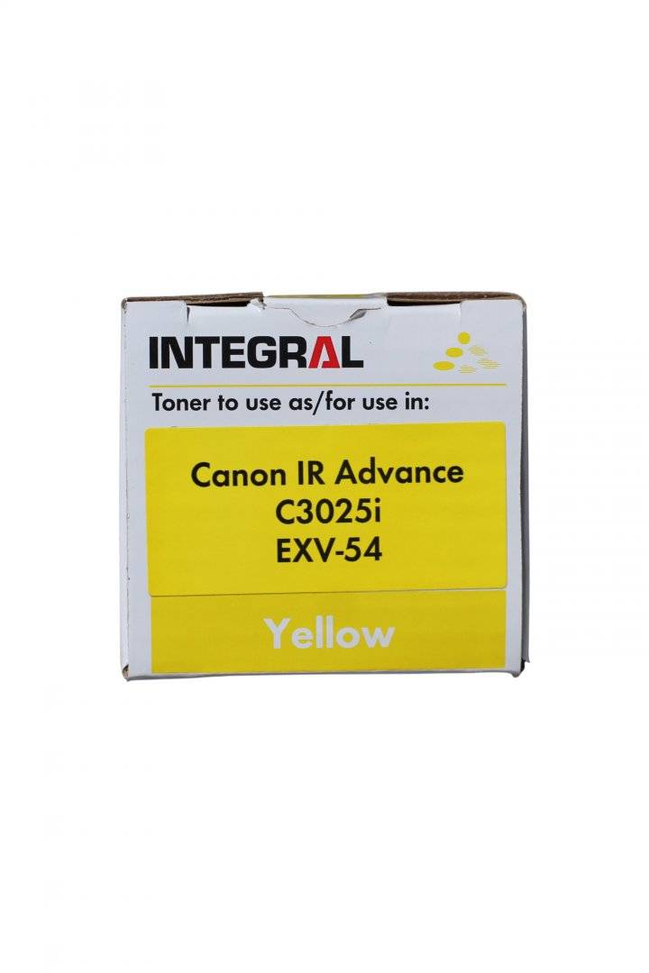 Cartus Toner Compatibil Integral Canon C-EXV54 Galben (Yellow)