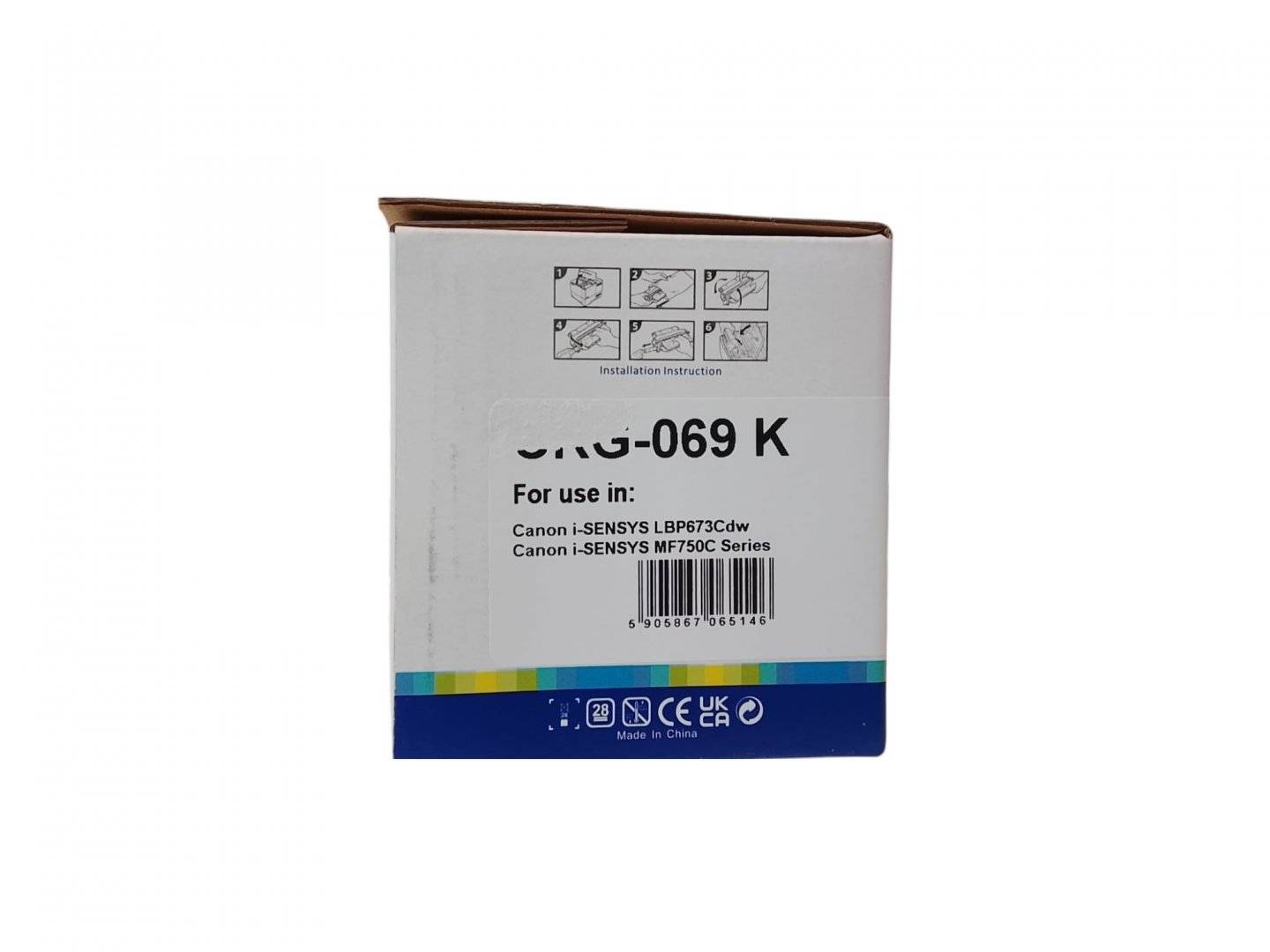  Cartus Toner Compatibil Canon CRG-069Bk Negru (Black) 2.1K,  5094C002, 069