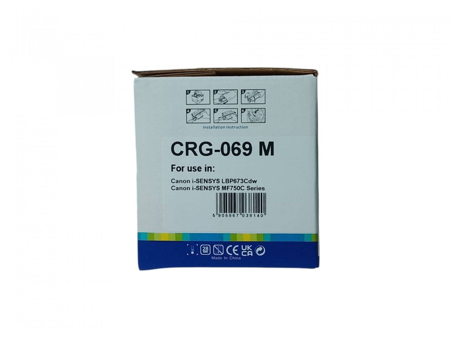  Cartus Toner Compatibil Canon CRG-069M Roz (Magenta) 1.9K, CRG069M