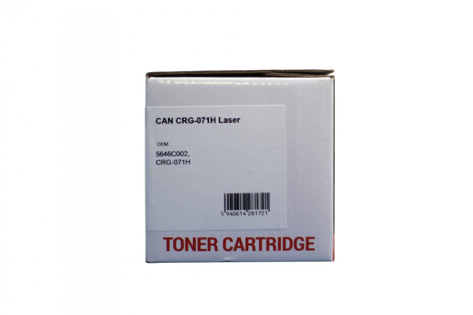 Cartus Toner Compatibil Canon CRG-071H (2.5K) Negru (Black) 5646C002, CRG-071H