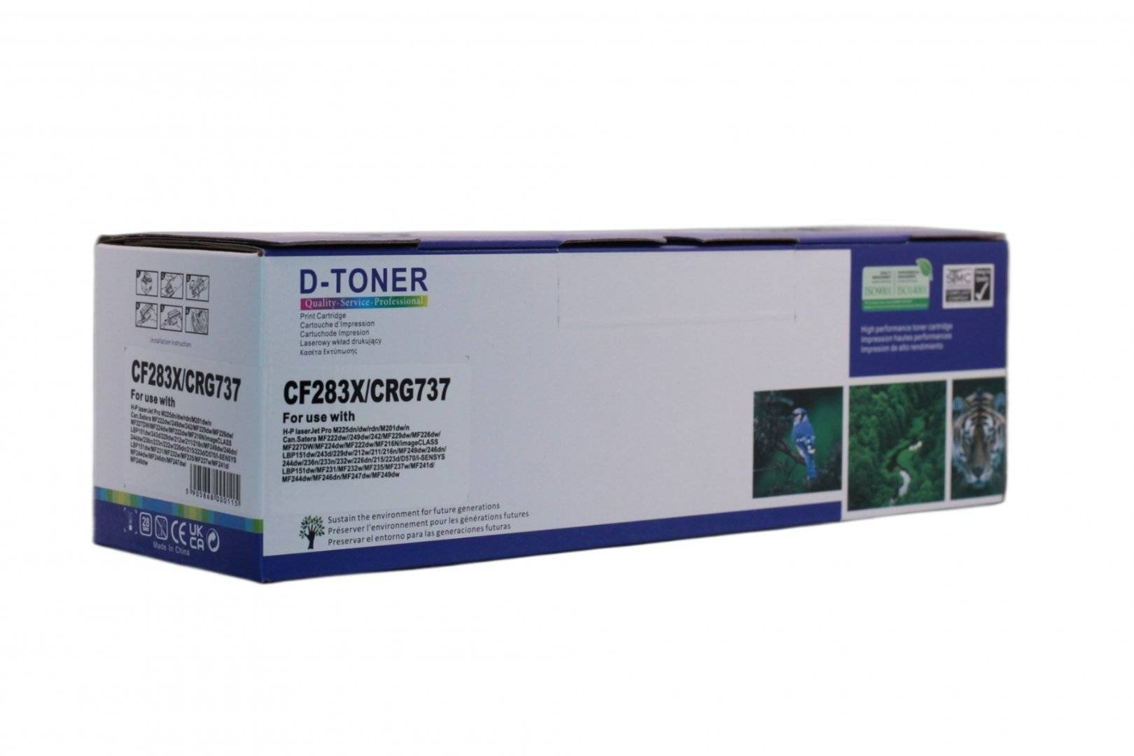 Cartus Toner Compatibil Canon CRG-737, Negru (Black)