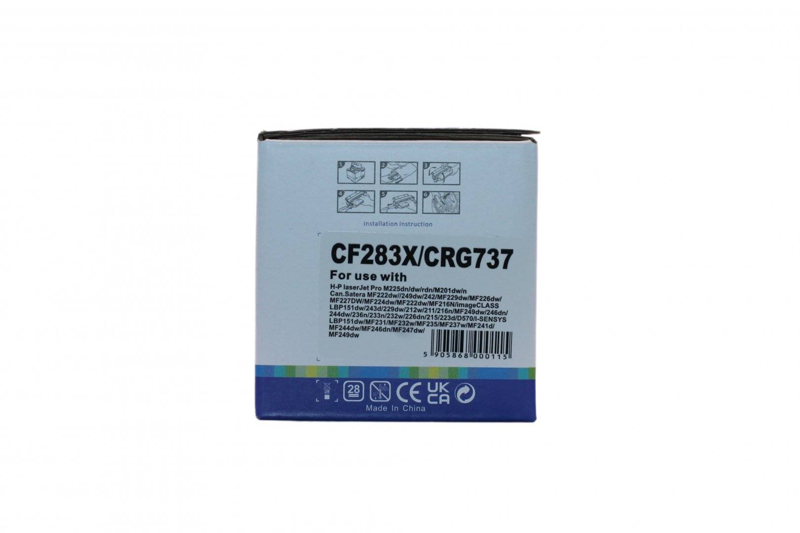 Cartus Toner Compatibil Canon CRG-737, Negru (Black)