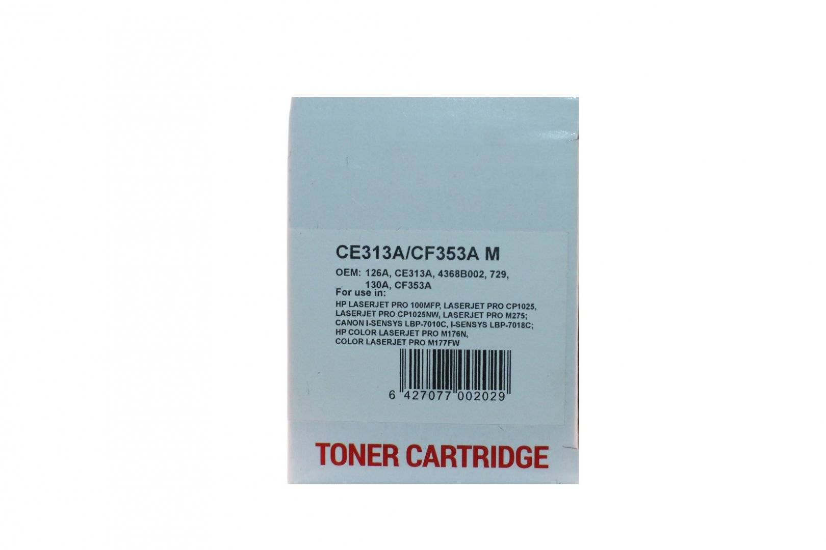 Cartus Toner Compatibil Canon /HP 126A/ CE313A/CF353A Roz (Magenta)