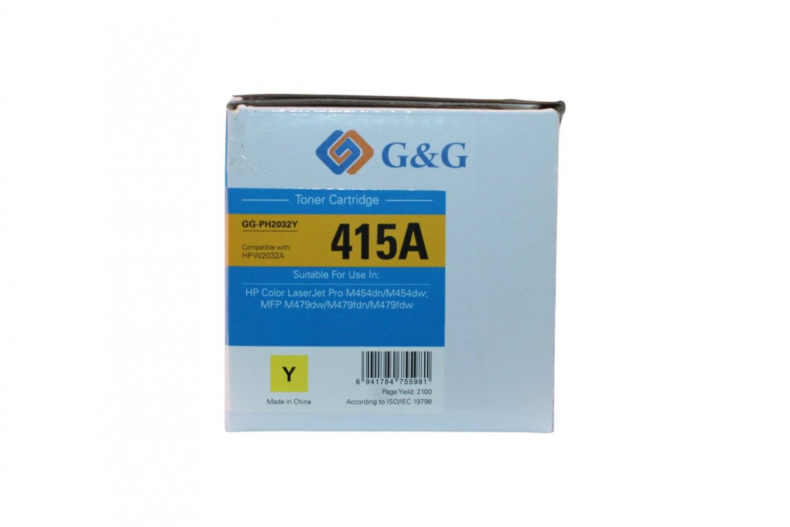 Cartus Toner Compatibil HP 415A (W2032A) Galben (Yellow)