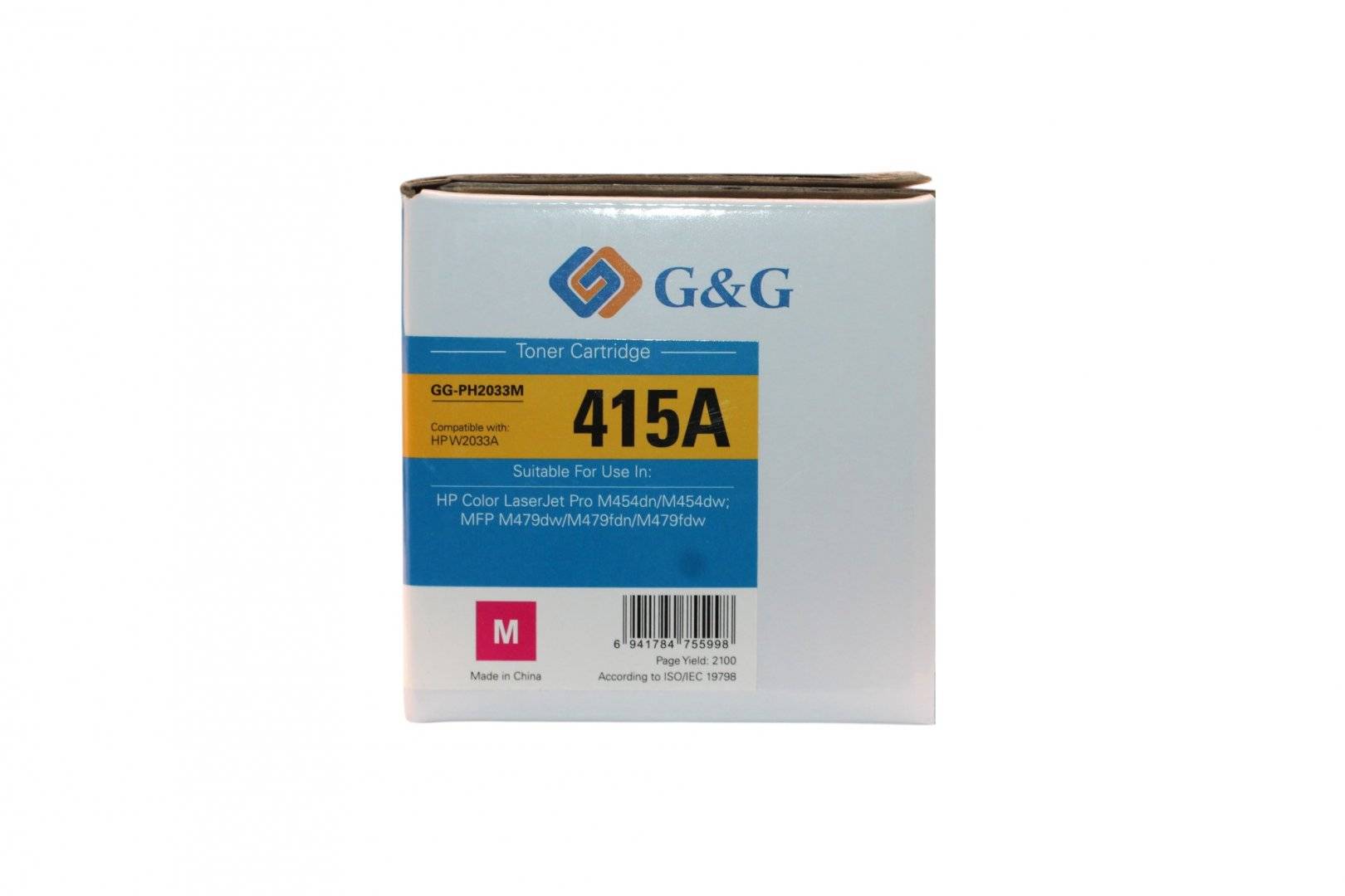 Cartus Toner Compatibil HP 415A (W2033A) Roz (Magenta)