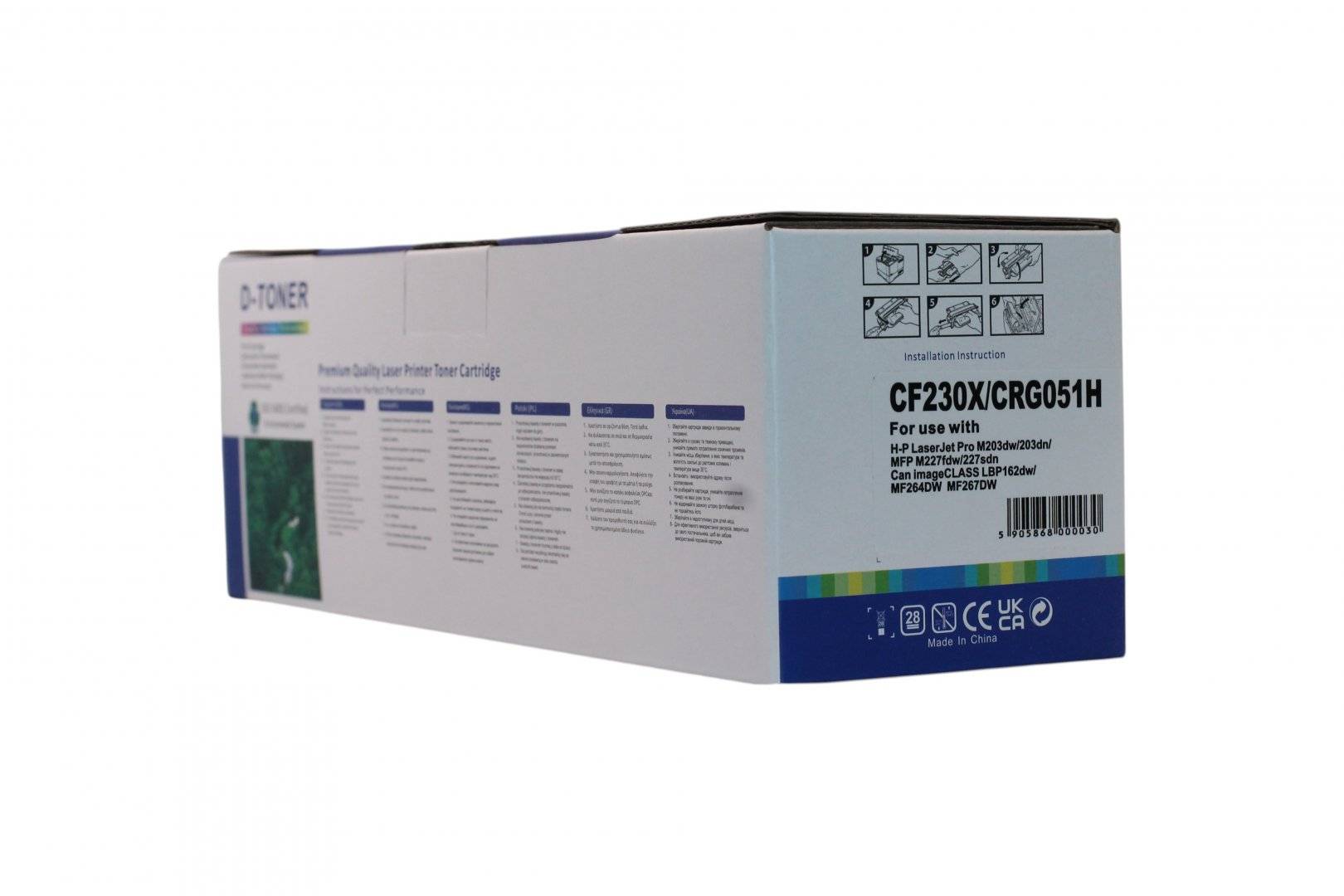 Cartus Toner Compatibil HP CF230X/CRG051H cu cip