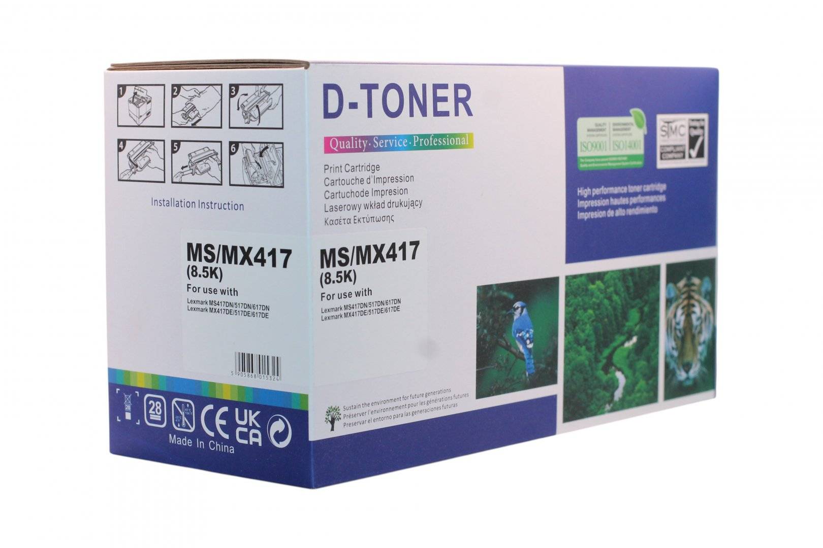 Cartus Toner Compatibil Lexmark MS417/MX417(8.5K)
