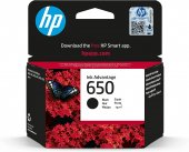 Cartus original de cerneala Hp 650 Negru (Black)