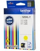  Cartus original de cerneala Brother LC525XL Galben (Yellow)