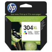  Cartus original de cerneala HP 304XL Color