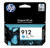 Cartus original de cerneala Hp 912 Albastru (Cyan)