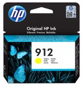 Cartus original de cerneala Hp 912 Galben (Yellow)