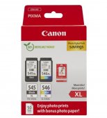 Set cartuse de cerneala originale Canon PG-545XL Negru si CL-546XL Color