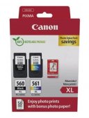 Set cartuse de cerneala originale Canon PG-560XL Negru si CL-561XL Color