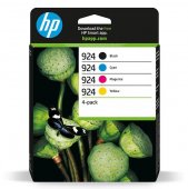  Set cartuse originale de cerneala HP 924 Four Pack (C, M, Y, K)